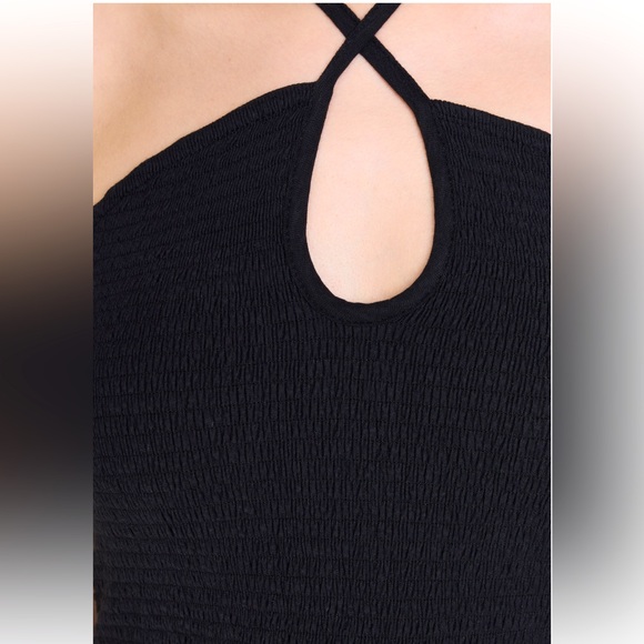 Nation Ltd smocked halter top sizeL - Picture 2 of 4